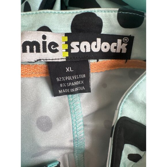 Jamie Sadock Sleeveless Panther Print Dress size XL pockets golf - Picture 7 of 9